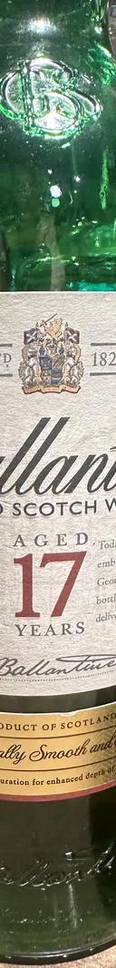 Ballantine's17年 サムネイル 1