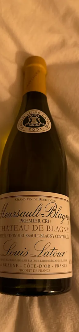 Louis Latour 1er Cru Château de Blagny 2001